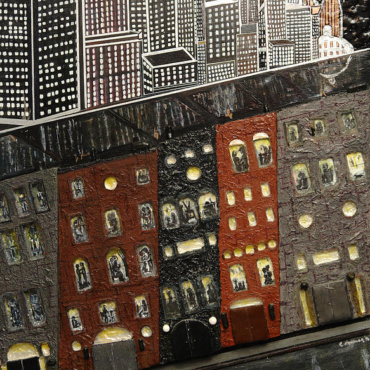 City Block After The Rain