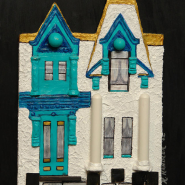 Green Victorian Mansion-Montreal