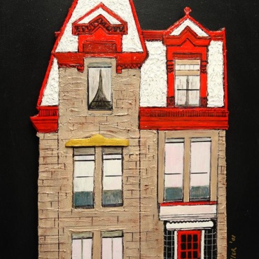 Red Victorian Mansion-Montreal