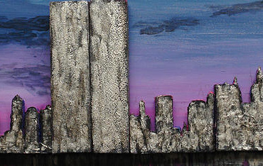 Twin Towers at Sunset