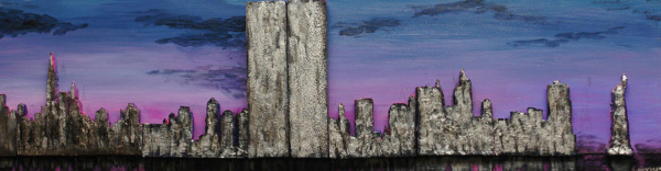 Twin Towers at Sunset