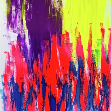 Vivid Abstract Color Symphony